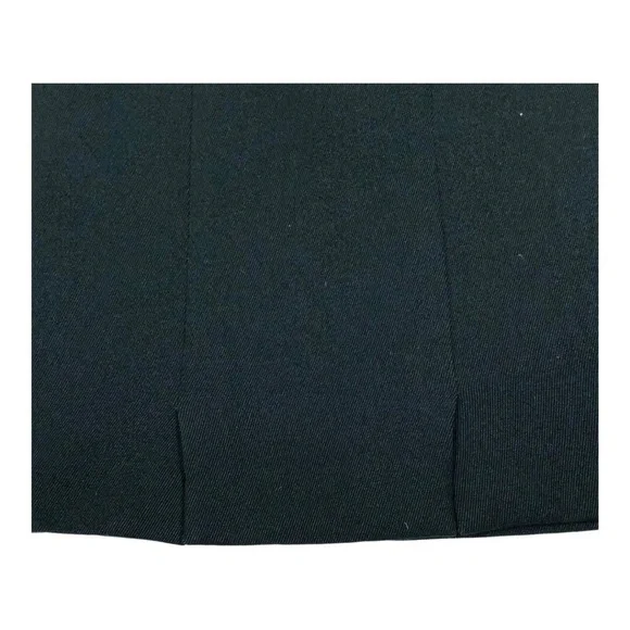 Akris Punto Wool Black Knee Length Pencil Skirt - Picture 4 of 12